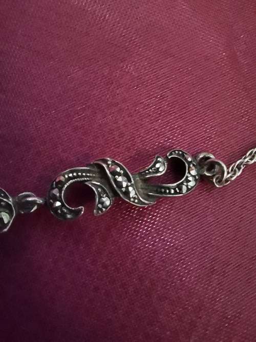 Beautiful Sterling silver 50s necklace