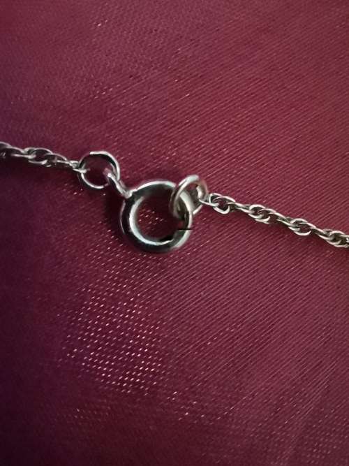 Beautiful Sterling silver 50s necklace