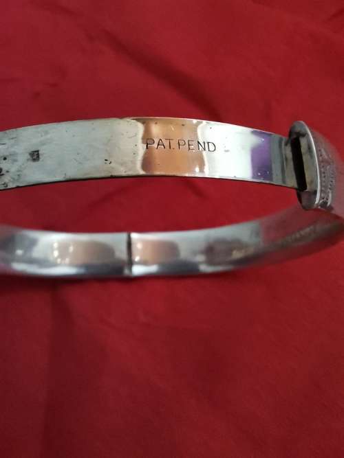 Vintage Silver hallmark bangle