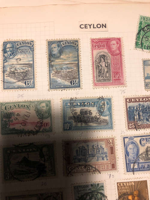Ceylon Stamps