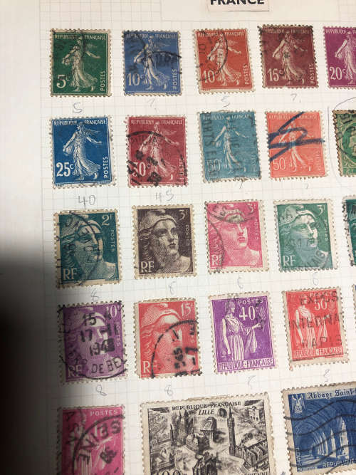 France Stamp Collection