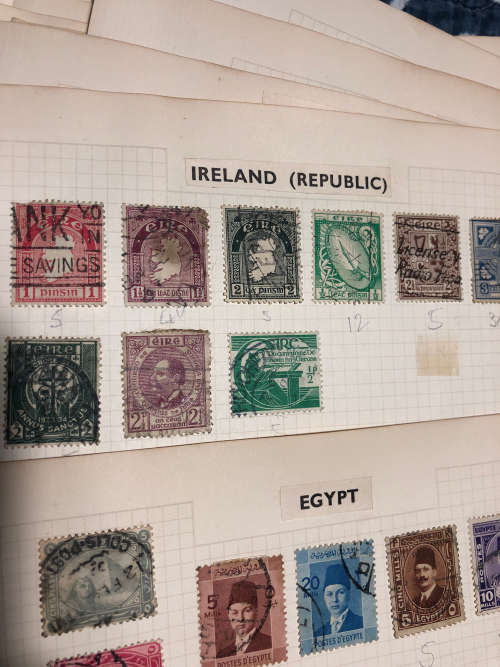 Ireland / Egypt / Greenland Stamps