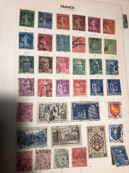 France Stamp Collection