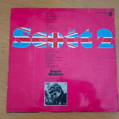 Scott Walker - Scott 2 LP/Album (1968 German import) VG+/VG+
