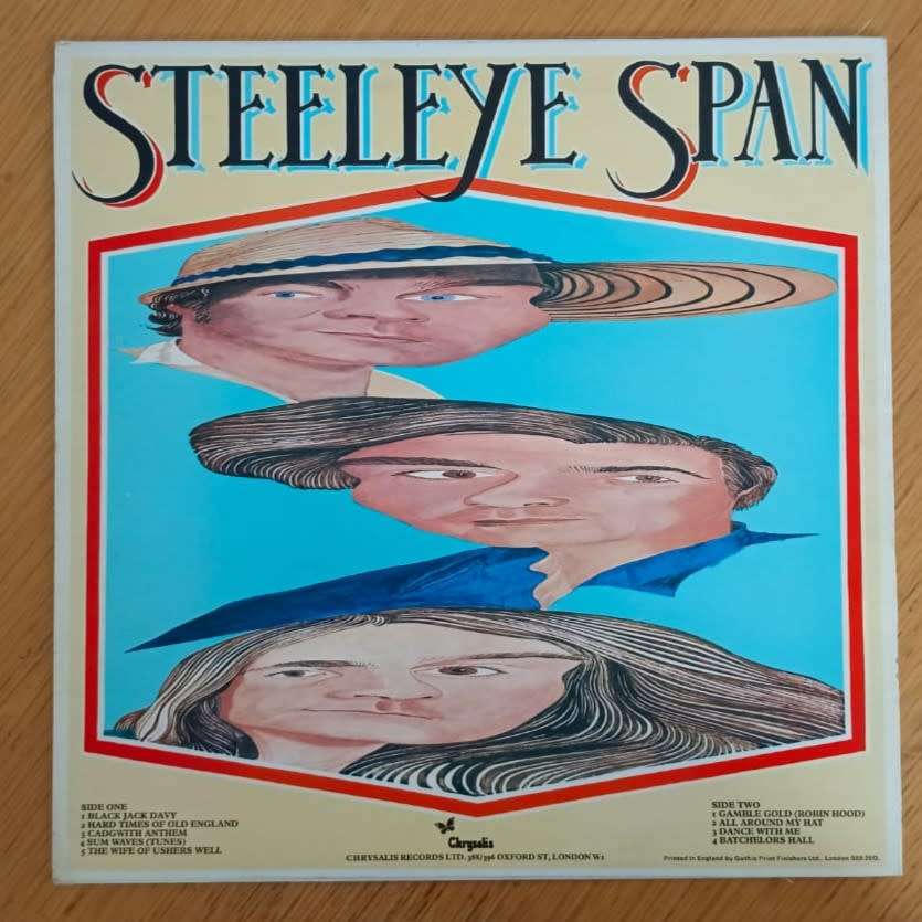 Steeleye Span - All Around My Hat LP/Album (1977 SA reissue) VG+/VG+