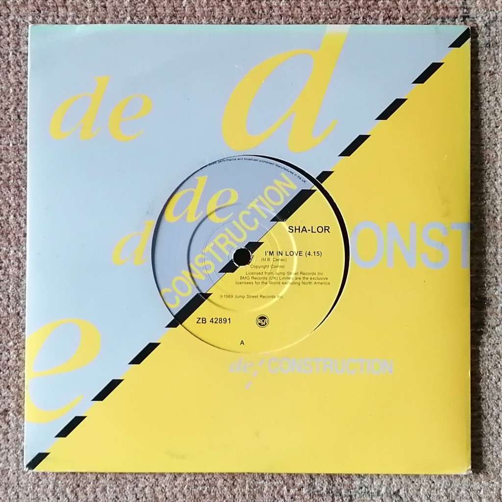 Sha-lor - I`m In Love 7`/single (1989 UK import) VG/VG+