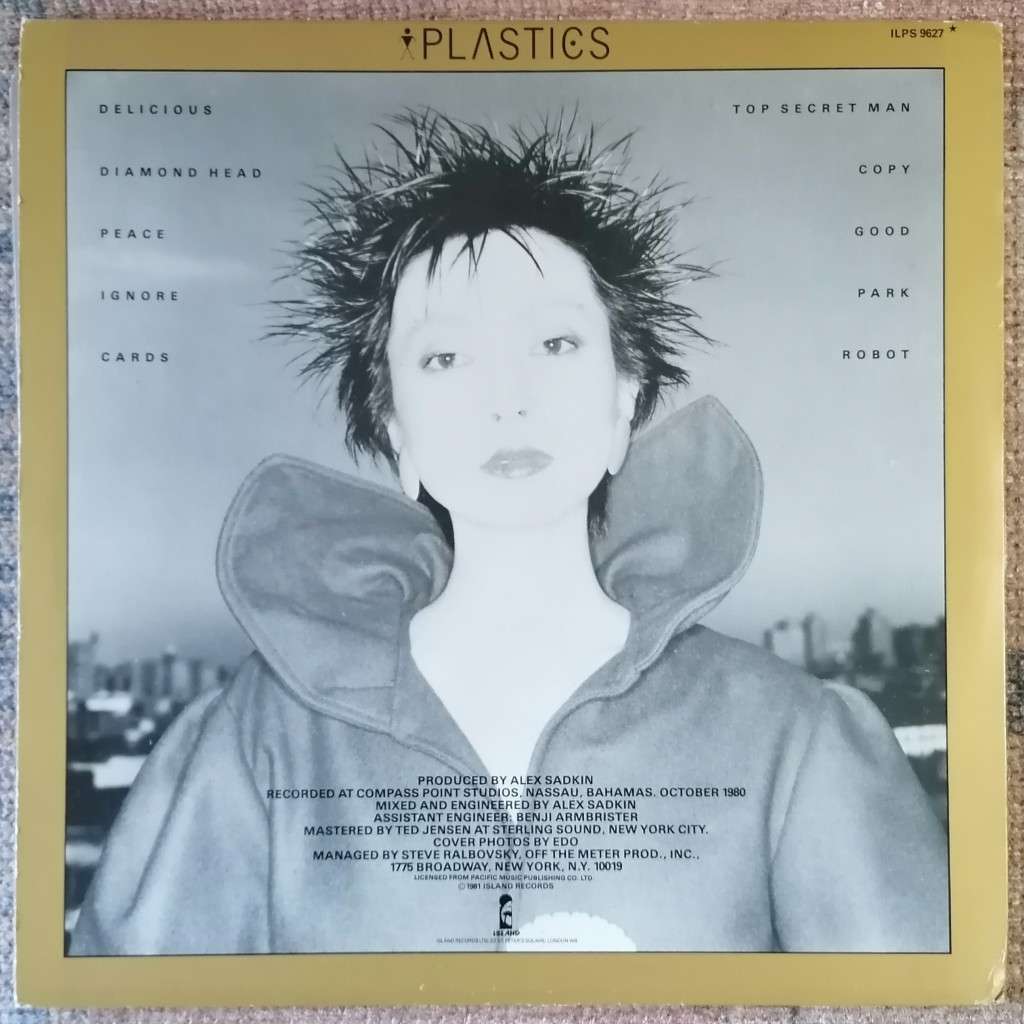 The Plastics - Welcome Back LP/Album (1981 UK import) VG/VG