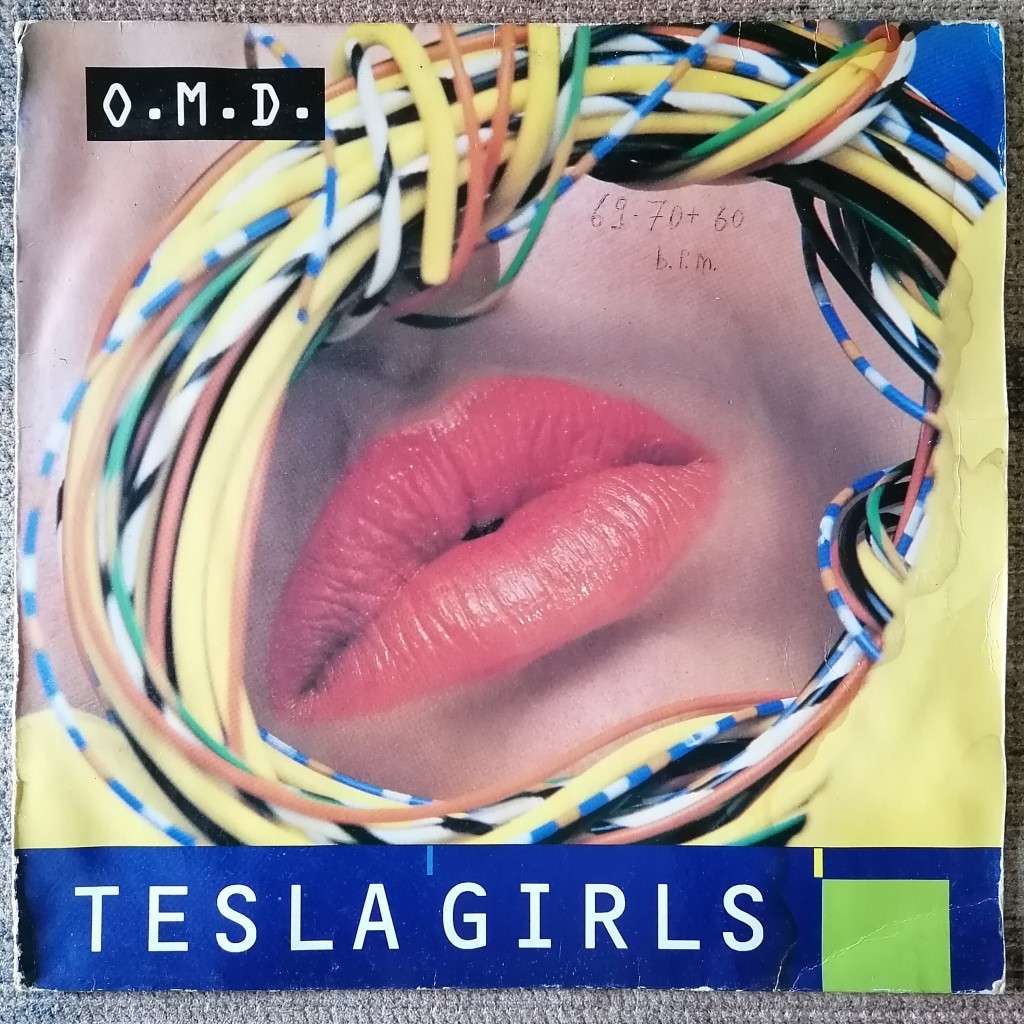 Orchestral Manoeuvres In the Dark - Tesla Girls 12`/single (1984 European import) VG/VG-