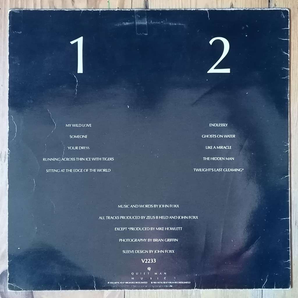 John Foxx - The Golden Section LP/Album (1983 UK import) G+/VG