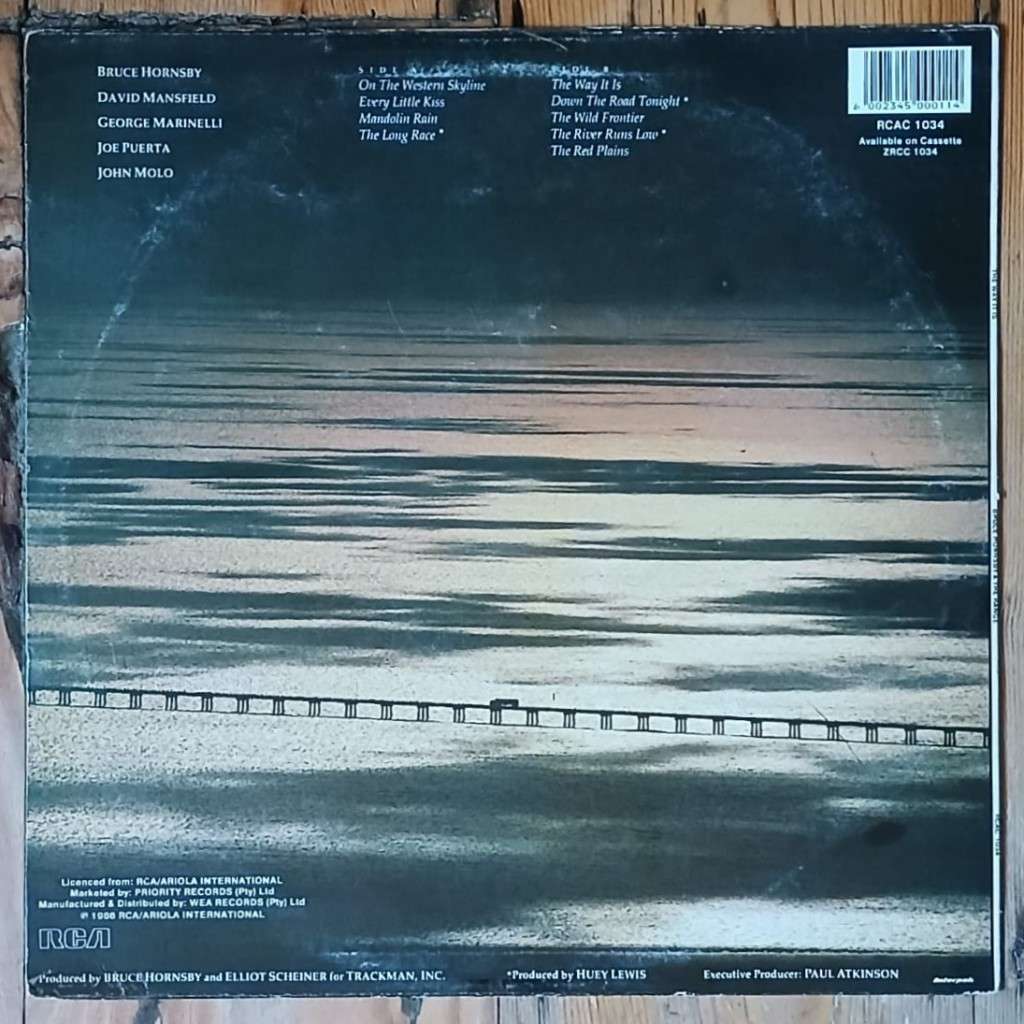 Bruce Hornsby & the Range - The Way It Is LP/Album (1986 SA press) VG/VG