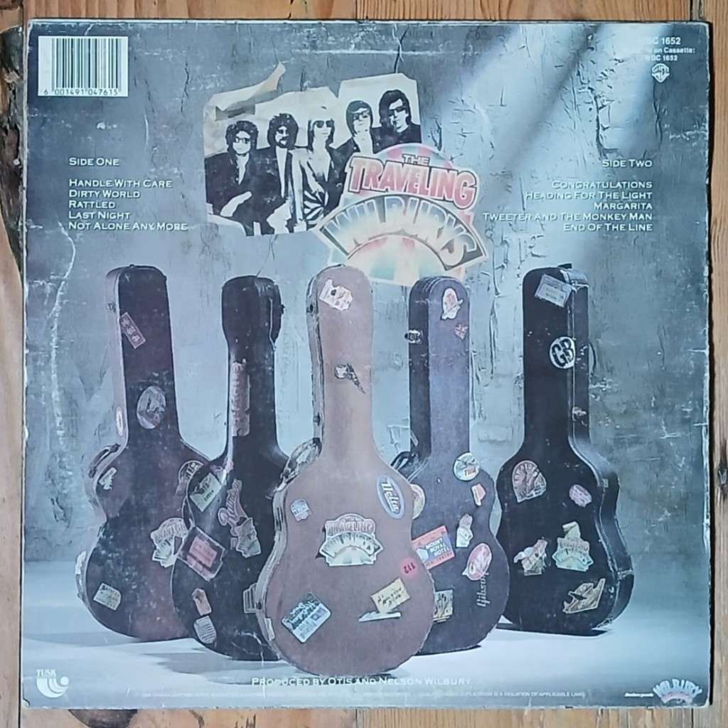Traveling Wilburys - Volume One LP/Album (1988 SA press) VG-/VG