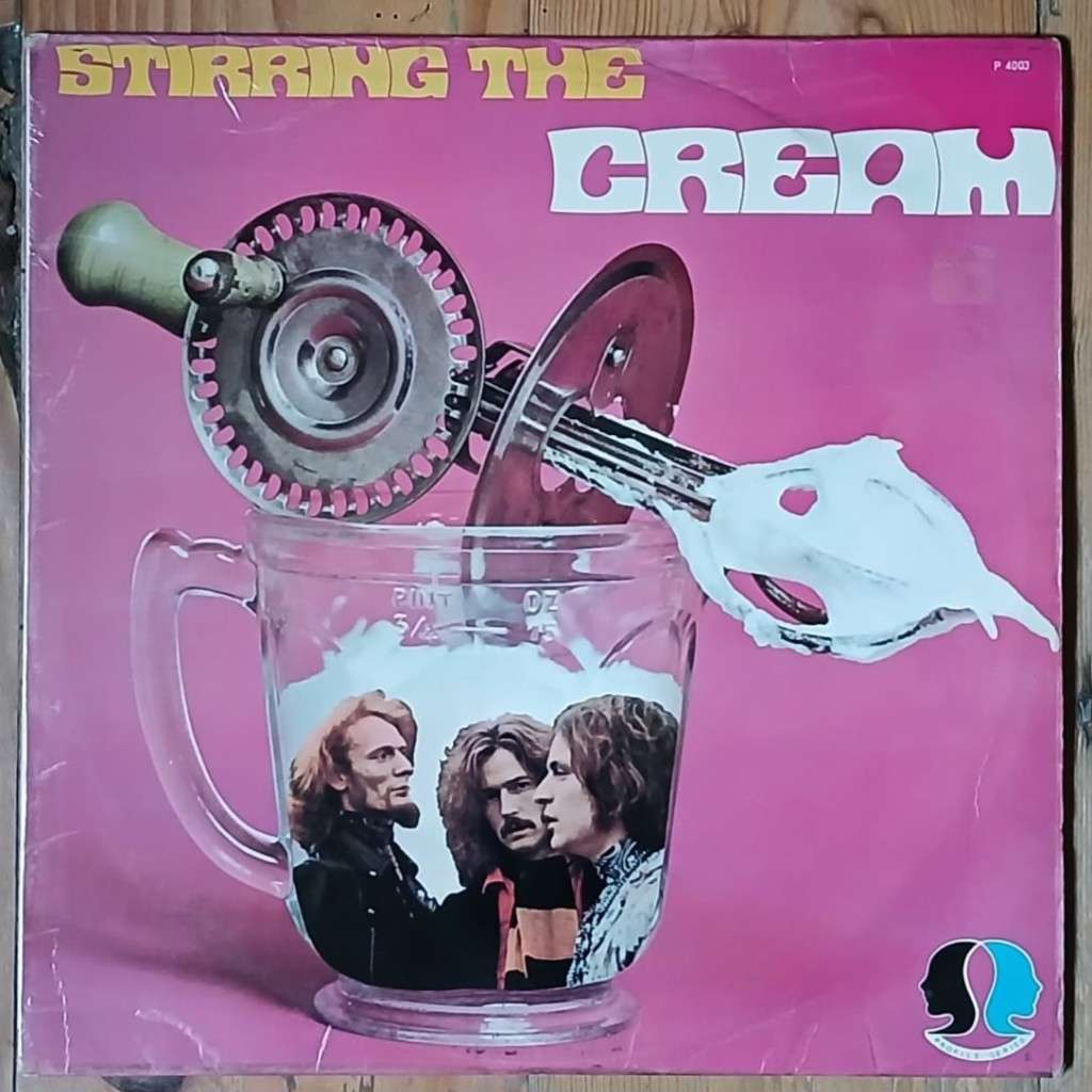 Cream - Stirring the Cream LP/Comp. (1972 SA press) VG/VG