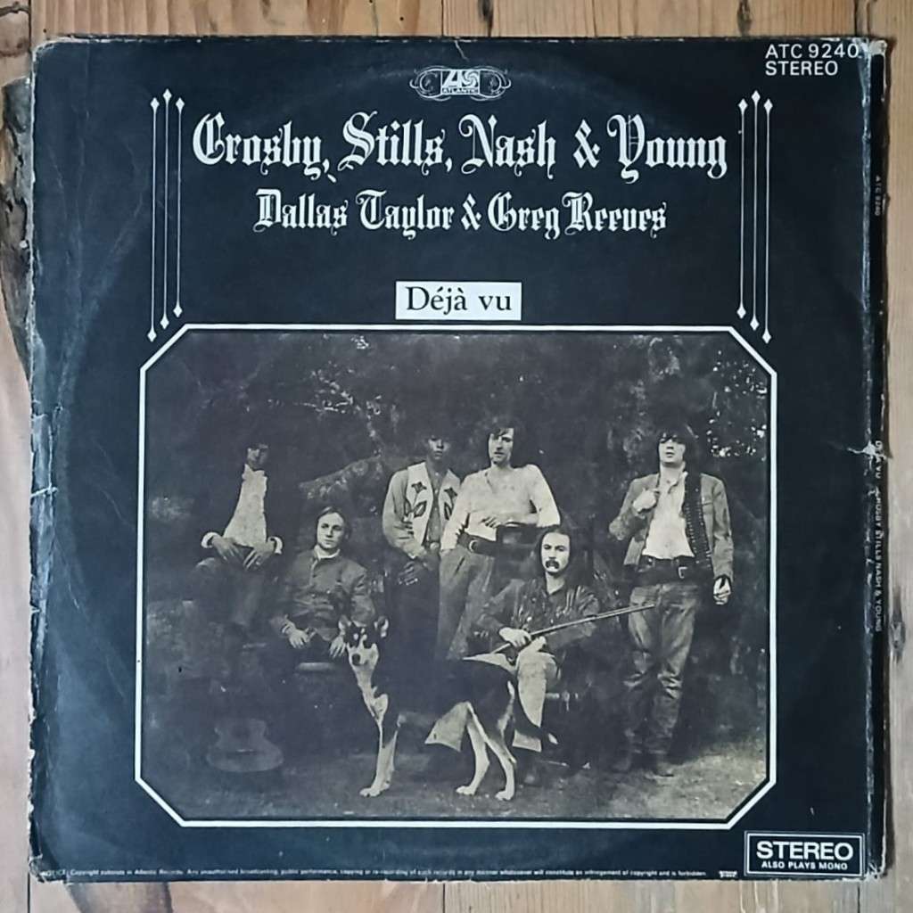 Crosby, Stills, Nash & Young - Deja Vu LP/Album (1970 SA press) G+/G+