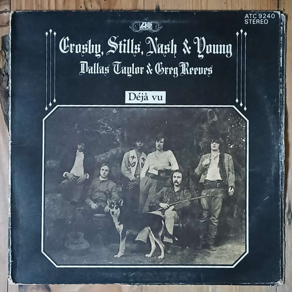 Crosby, Stills, Nash & Young - Deja Vu LP/Album (1970 SA press) G+/G+