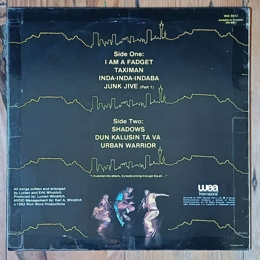 éVoid (self-titled) LP/Album (1983 SA press) VG+/VG