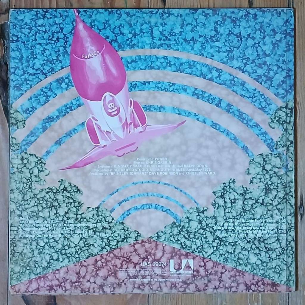 Brinsley Schwartz - Nervous On the Road LP/Album (1972 UK import) VG+/VG+