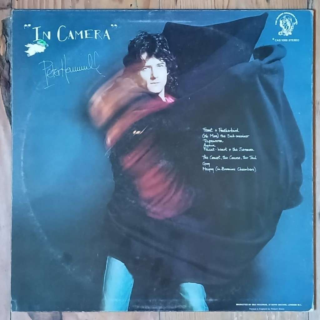 Peter Hammill - In Camera LP/Album (1974 UK import) VG/VG+