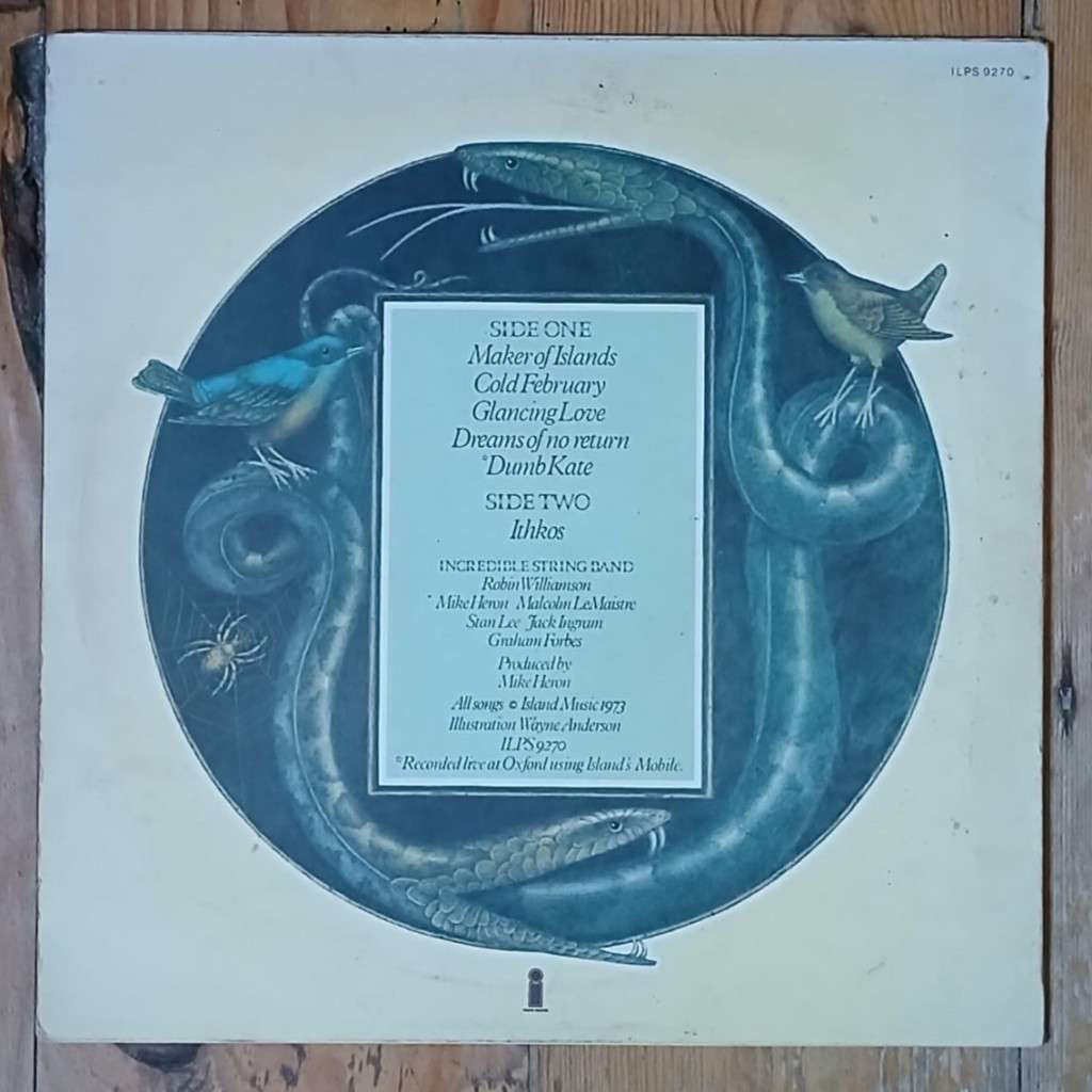 Incredible String Band - Hard Rope and Silken Twine LP/Album (1974 UK press) VG/VG