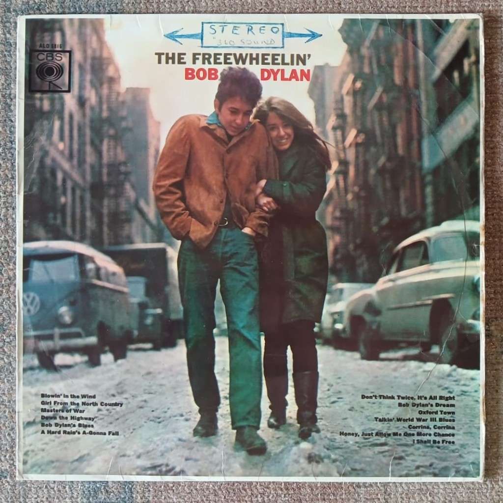 Bob Dylan - The Freewheelin' Bob Dylan LP/Album (1967 US import) VG+/VG-