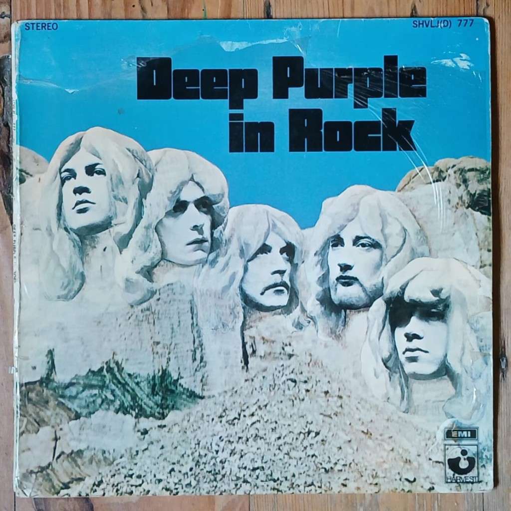 Deep Purple - In Rock LP/Album (1970 SA press) VG/VG-