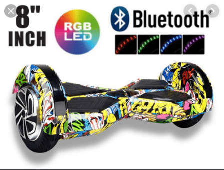 Hoverboard with Bluetooth 8 colours