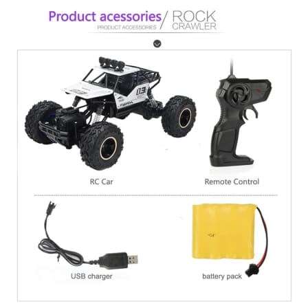 Rock Crawler 4WD Radio RC Racing Car