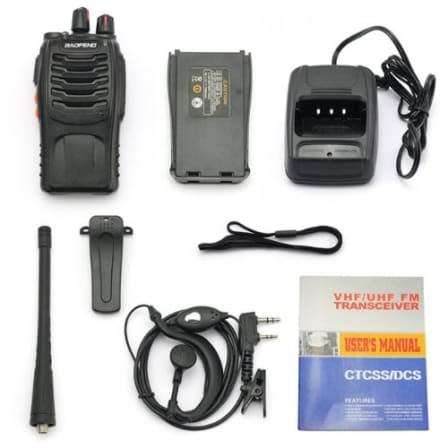 Pair of Baofeng Professional Two Way Radio / Walkie Talkie (2 Walkie Talkies)