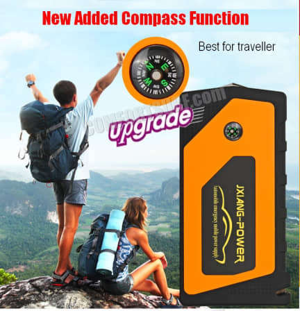 Original Multifunction Car Jumper Starter Power Bank 69800mAh with 5V 9V 12V 16V 19V Output