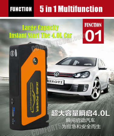 Original Multifunction Car Jumper Starter Power Bank 69800mAh with 5V 9V 12V 16V 19V Output