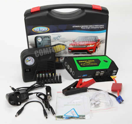 Original Multifunction Car Jumper Starter Power Bank 69800mAh with 5V 9V 12V 16V 19V Output