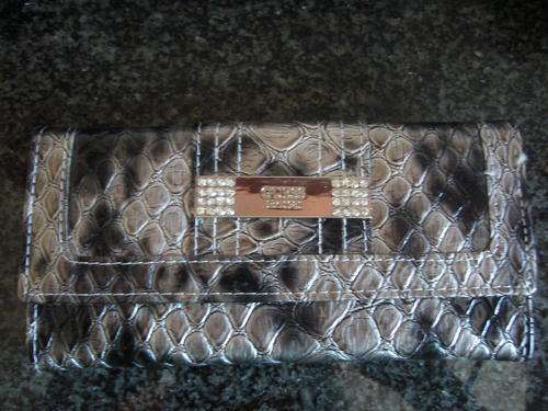 Black & Silver Guess Purse