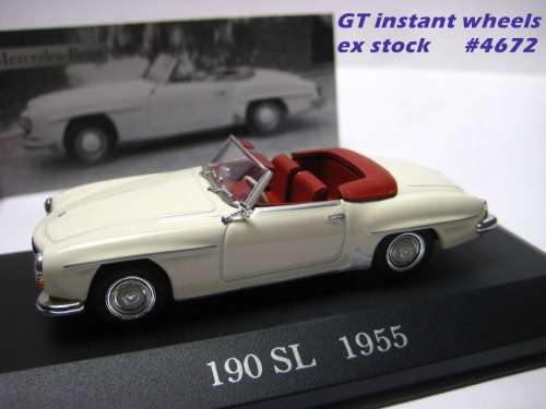 Mercedes-Benz 190SL W121 1955 DeAgostini NEW+boxed FREE delivery #4672 instant wheels