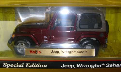 Jeep Wrangler JK Sahara swb 2-door hardtop 2007 NEW+boxed FREE delivery #8003 instant wheels