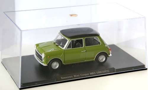 Mini Cooper Mk.3 1300 Innocenti green+black 1972 1/24 IXO NEW  #2134 instant wheels