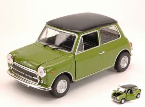 Mini Cooper Mk.3 1300 Innocenti green+black 1972 1/24 IXO NEW  #2134 instant wheels