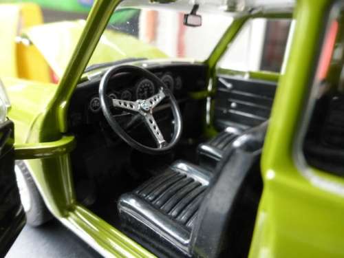 Mini Cooper Mk.3 1300 Innocenti green+black 1972 1/24 IXO NEW  #2134 instant wheels