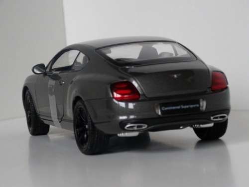 Bentley Continental Supersports 2013 dark grey 1/24 Welly NEW FREE delivery #2135 instant wheels