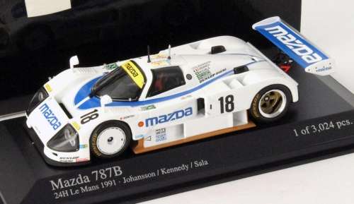 Mazda 787B #18 24h LeMans 1991 1/43 Minichamps NEW  #4231 instant wheels