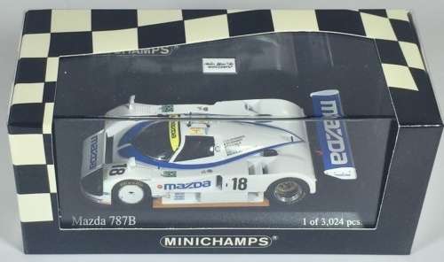 Mazda 787B #18 24h LeMans 1991 1/43 Minichamps NEW  #4231 instant wheels