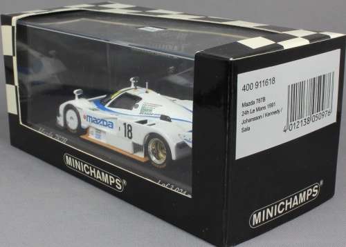 Mazda 787B #18 24h LeMans 1991 1/43 Minichamps NEW  #4231 instant wheels