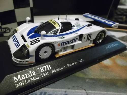 Mazda 787B #18 24h LeMans 1991 1/43 Minichamps NEW  #4231 instant wheels
