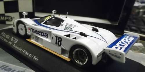 Mazda 787B #18 24h LeMans 1991 1/43 Minichamps NEW  #4231 instant wheels