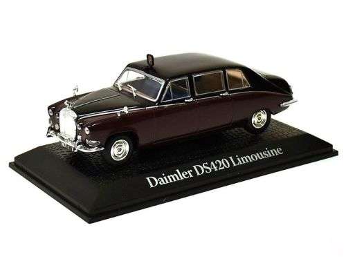 Daimler DS420 1970 black Queen Mum 1/43 Norev NEW+boxed FREE delivery #4249 instant wheels