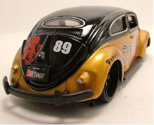 Volkswagen FAST beetle No.89 black+gold 1/24 Maisto NEW  #2014 instant wheels