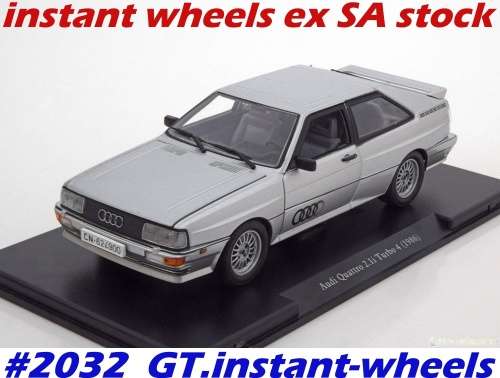 Audi Quattro 1986 silver WhiteBox NEW+boxed FREE delivery #2032 instant wheels