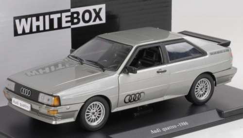 Audi Quattro 1986 silver WhiteBox NEW+boxed FREE delivery #2032 instant wheels