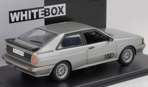Audi Quattro 1986 silver WhiteBox NEW+boxed FREE delivery #2032 instant wheels