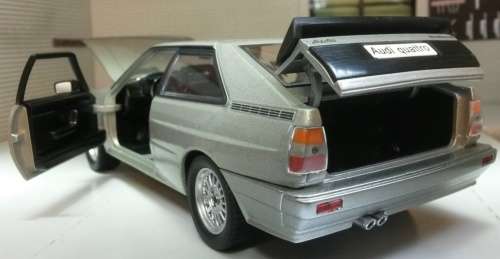 Audi Quattro 1986 silver WhiteBox NEW+boxed FREE delivery #2032 instant wheels