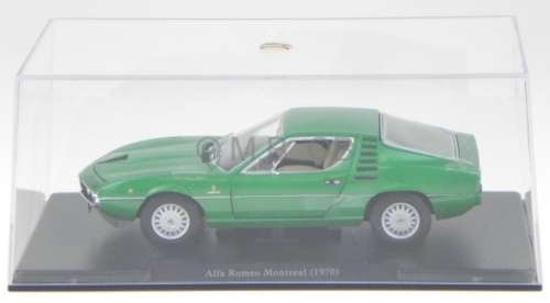 Alfa Romeo Montreal 1977 green-met 1/24 IXO NEW+boxed FREE delivery #2048 instant wheels