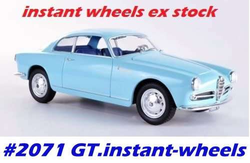Alfa Romeo Giulietta Sprint 1954 IXO NEWinBLISTER FREE delivery ex SA stock #2071 instant wheels
